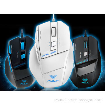 2015 hotsale wired optical gaming mouse aula
